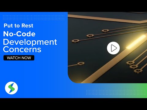 Put to Rest No-Code Development Concerns - YouTube