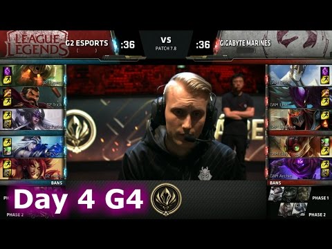 G2 eSports vs Gigabyte Marines | Day 4 LoL MSI 2017 Group Stage | G2 vs GAM Mid Season Invitational