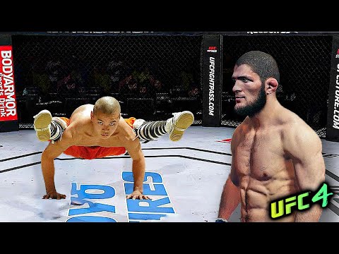 Khabib Nurmagomedov vs. Brutality Shaolin (EA sports UFC 4)