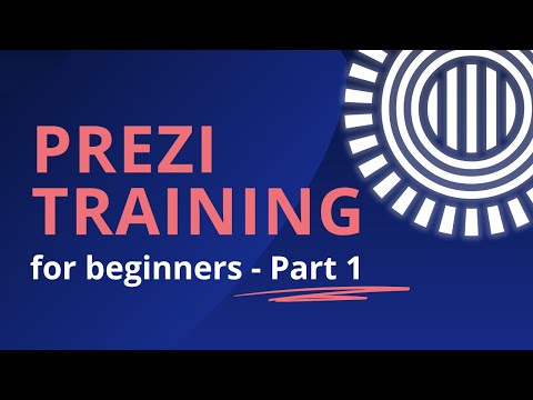 Prezi Training for Beginners - Part 1 | Step-by-Step Tutorial