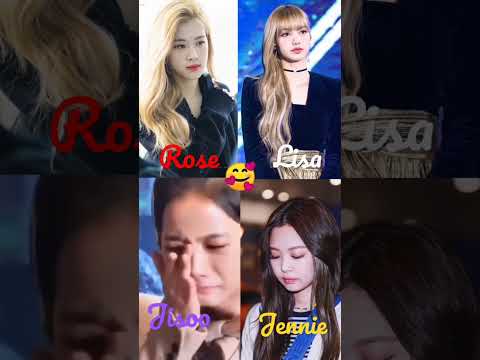 Black pink members crying video call my sister 🥰 who is the best #lisa #rose #jennie #jisoo  😍🥰💗❤️💓😘