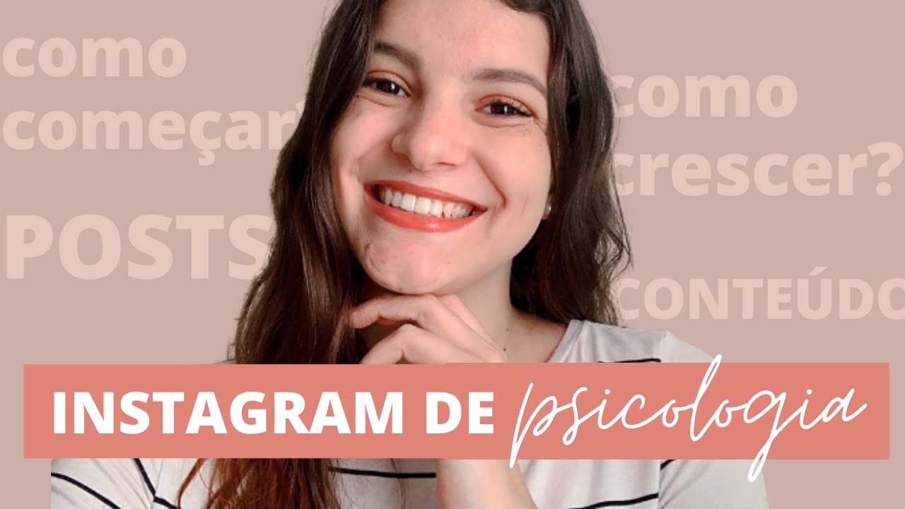 COMO COMEÇAR UM INSTAGRAM DE PSICOLOGIA | como começar ainda na graduação