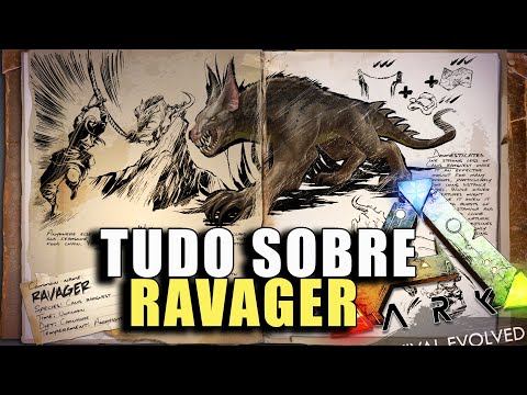 ARKDEX - RAVAGER - CAVE WOLF - RAVAGE - ARK Survival Evolved