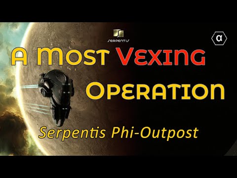 Alpha Vexor vs. Serpentis Phi-Outpost - Full Playthrough