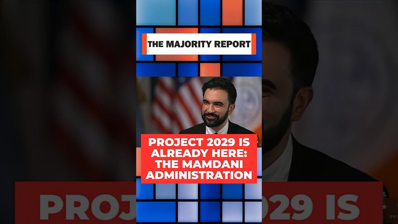Mamdani's Administration is our Project 2029
