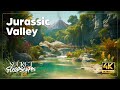 Volcano Thunder Jungle Ambience For Focus Relaxing Deep Sleep 6 Hrs 4K ️