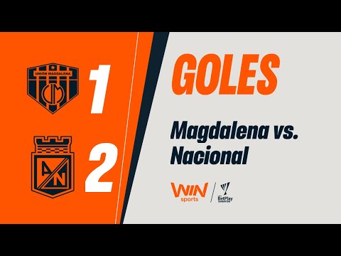 Unión Magdalena vs. Nacional (goals) Betplay Dimayor League 2025-2 | Matchday 12