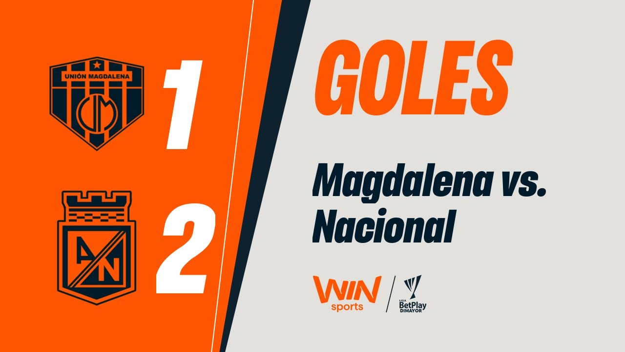 Unión Magdalena vs. Nacional (goals) Betplay Dimayor League 2025-2 | Matchday 12