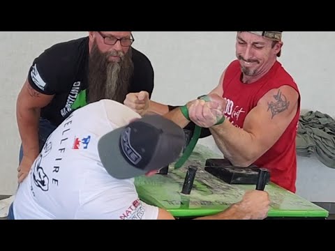 Kevin Perrish vs Corey Johnston 2022 Arkansas state armwrestling left hand 198lbs finals #arkansas