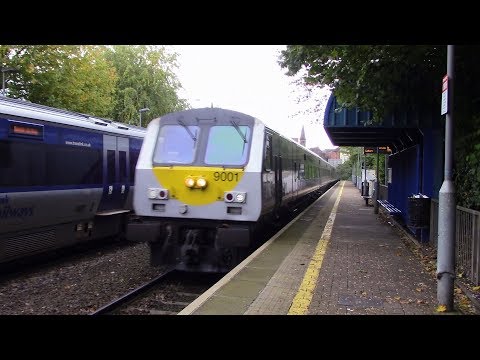 NIR 201 Class loco 209 + Enterprise Train - City Hospital 7/9/17