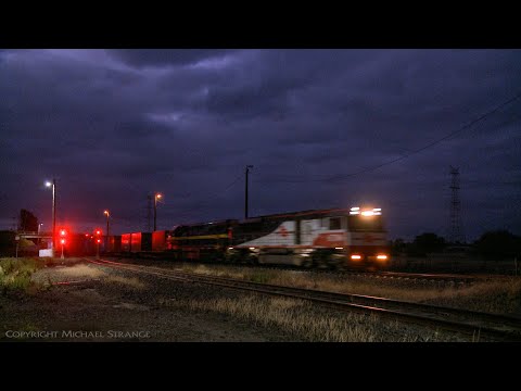 SCT006 & C501 With SBR 7922V Container Train (24/11/2020) - PoathTV Australian Railways