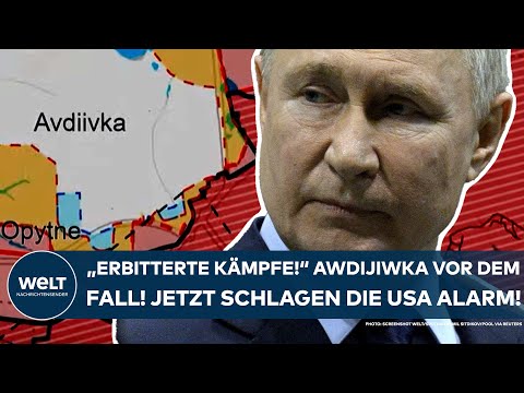 Video Thumbnail: PUTINS KRIEG: "Erbitterte Kämpfe!" Awdijiwka steht vor dem Fall! Jetzt warnen die USA eindringlich