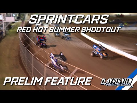 Sprintcars | Red Hot Summer Shootout - Prelim A-Main - Toowoomba - 20th Jan 2023 | Clay-Per-View