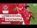 Uzbekistan Vs Indonesia Highlights Piala Kemerdekaan 2025