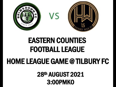 Brimsdown FC vs Hackney Wick FC 28/08/21 (Match Highlights)
