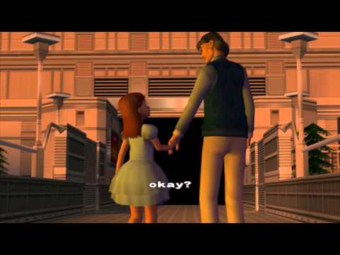 Xenosaga Episode I HD Cutscene 102 - The Mysterious Girl, Nephilim - JAPANESE