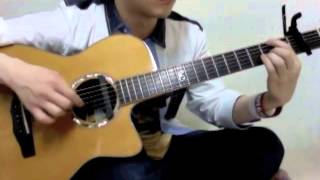 the HIATUSのUnhurtをソロギター（アコギ）で弾いてみた