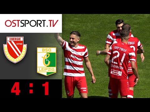 Sieg vor Rekordkulisse - Spiel in zehn Minuten gedreht: Cottbus - Chemie 4:1 | Regionalliga Nordost