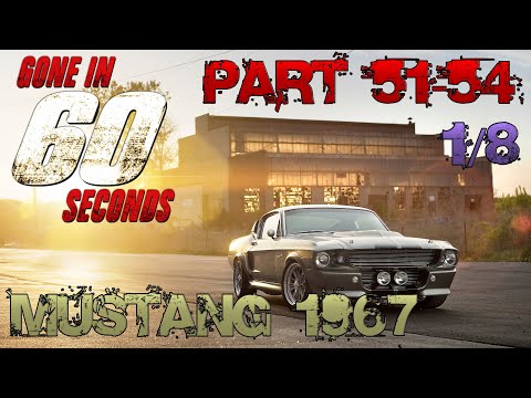 Mustang 1967 Eleanor Assembly | Part 51 - 54 | Eaglemoss / Gone in 60 seconds (4K60HDR)