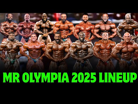 Mr. Olympia 2025 Qualified Bodybuilders – 16 Weeks Out Lineup ❗