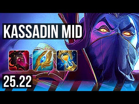 KASSADIN vs AHRI (MID) | EUW Master | 25.22