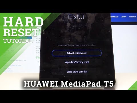 How to Factory Reset HUAWEI MediaPad T5 - Bypass Screen Lock