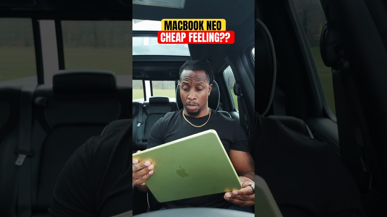 For $600 the MacBook NEO build is IMPRESSIVE!!!