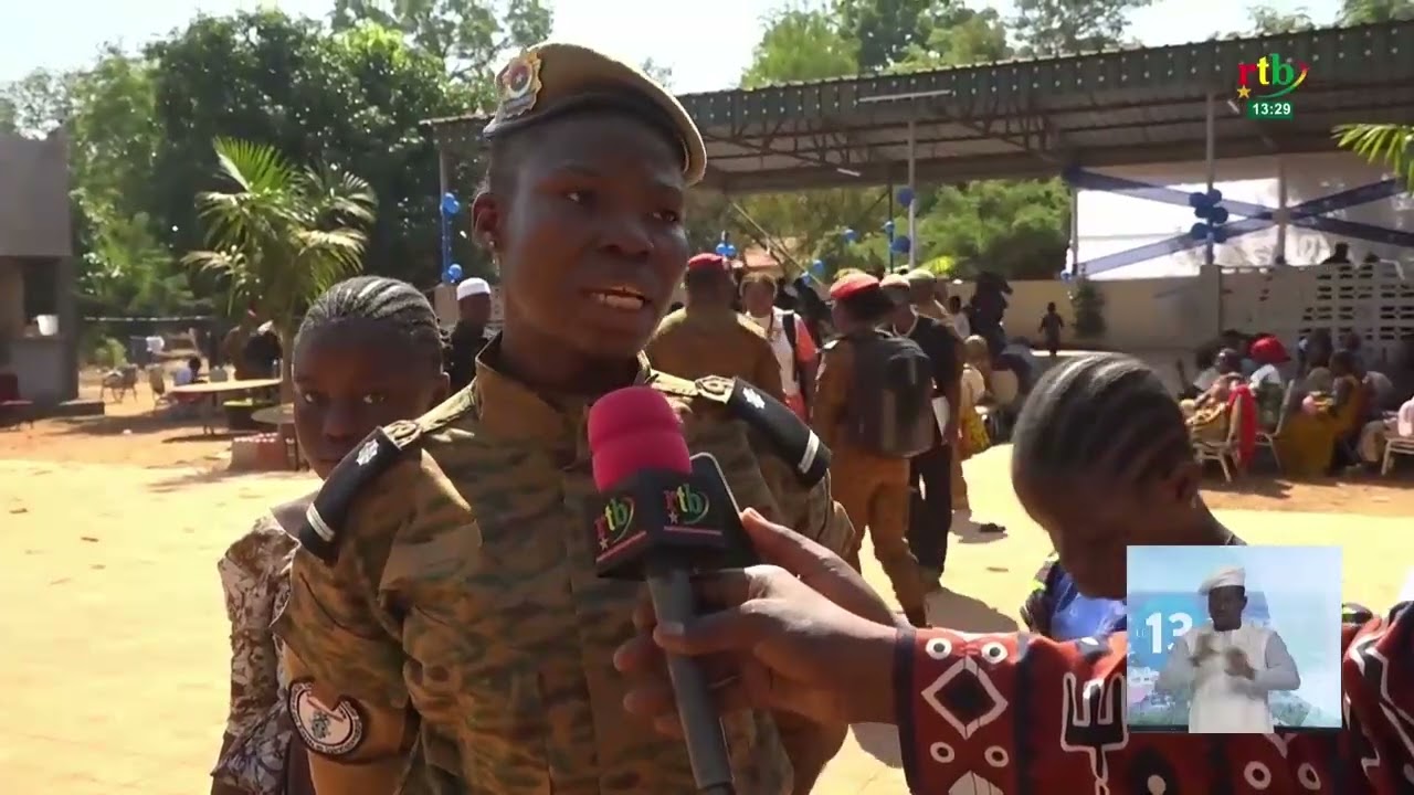 Un Arbre de Noel au profit des pupilles de la Nation de la 2e Région militaire de Bobo Dioulasso