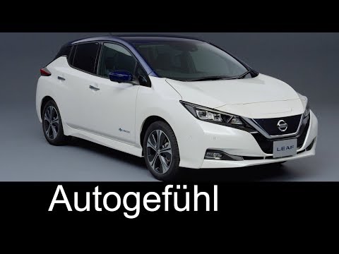 All-new Nissan Leaf EV 2018 neu - Preview Exterior/Interior + feature development & production