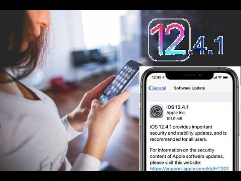 iOS 12.4.1 Update Out for All
