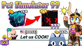 What to do with Glitched Gift in Pet Simulator 99 Huge 404 Demon