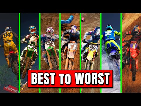 Ranking Every Supercross Game (Updated 2026)