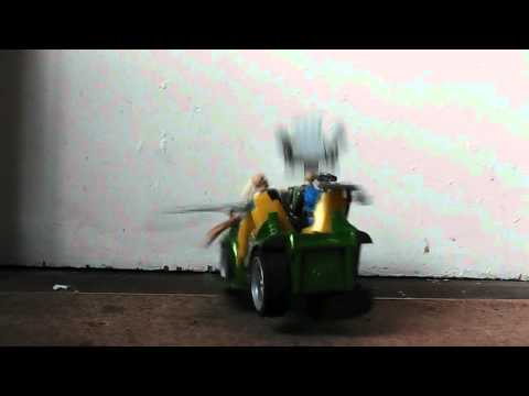Slo-mo version Crash test dummies 4x4 :)