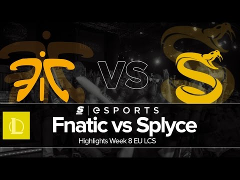 Highlights: FNC vs SPY (EU LCS Summer W8D1 Full Series)