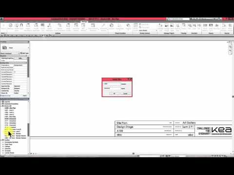 Revit - P1 - Part 21 - Concrete Building - Sheets