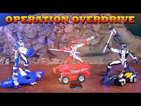 Power Rangers Operation Overdrive Battlized Zord Armor Figures