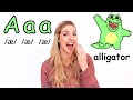 Fun Phonics ABC Chant For Kids A To Z Letter Sounds And Actions