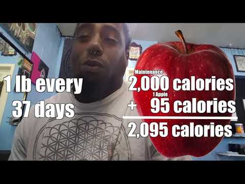 An apple a day can make you fat.