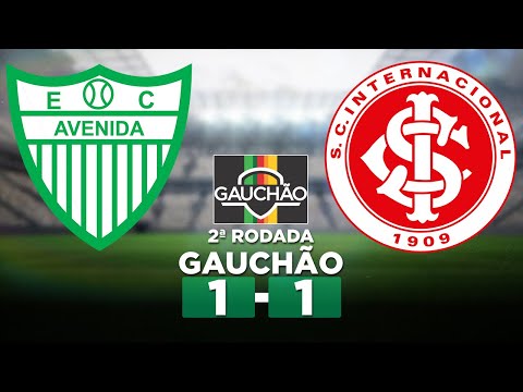 AVENIDA 1 x 1 INTERNACIONAL Campeonato Gaúcho 2023 2ª Rodada | Narração