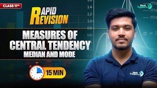 Measures of Central Tendency - Median & Mode | CBSE Class 11th Economics | Full Chapter in 15 Mins
