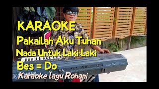 Download lagu Pakailah aku Tuhan karaoke || Nada untuk pria || Lagu Rohani Nafiri Trio mp3