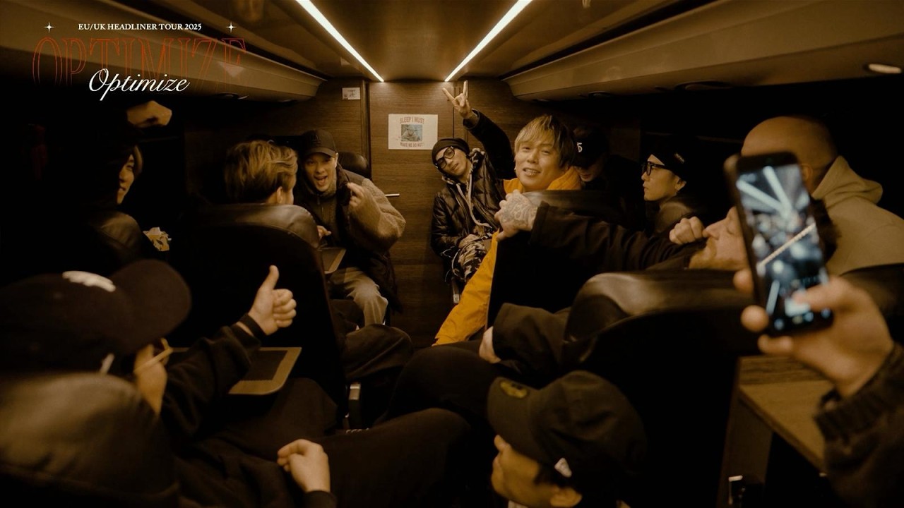 coldrain VLOG - EU/UK TOUR 2025 OPTIMIZE PART 1