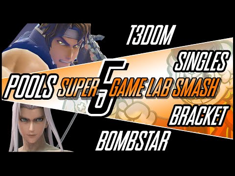 SUPER-GameLabSmash #5 T3 DOM (Richter) Vs Bombstar (Sephiroth)