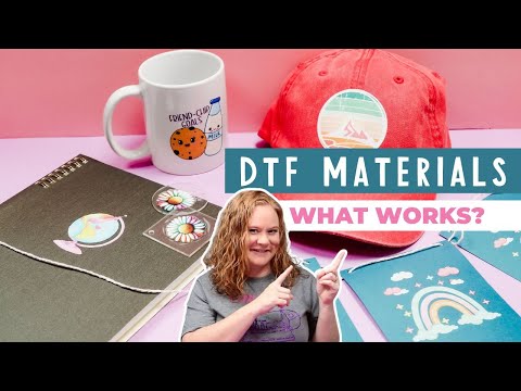 DTF Materials: What Does DTF Work On?