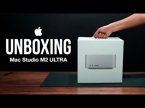 New Mac Studio (M2 Ultra) – Cinematic Unboxing -  B-roll