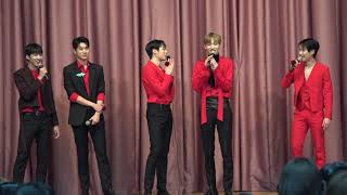 190119 크나큰 KNK, 엔딩멘트 (Day by day 녹음 비하인드)