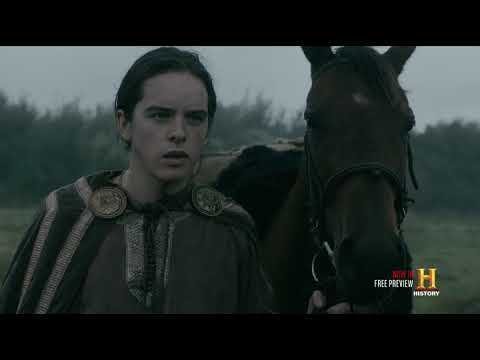 Vikings S05E07 - Alfred goes to see his father church