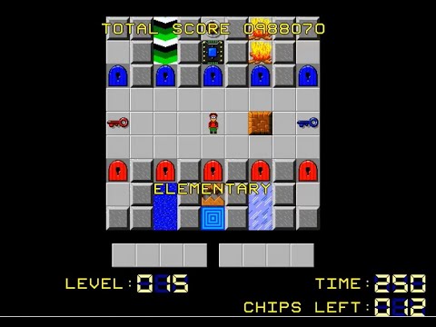 chips challenge 1, level 15