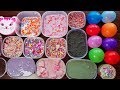 Mixing Old Slime And Stuff From Balloons - Izabela Stress