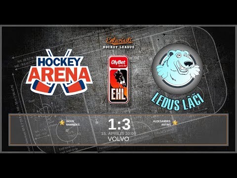 2018 04 15  HOCKEY ARENA - LEDUS LĀČI